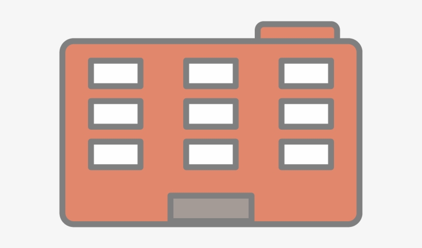 Apartment - Housing - Icon - Free Material, transparent png download