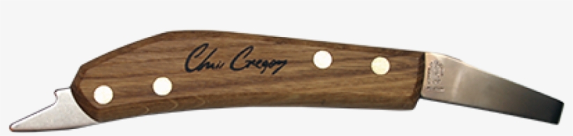 Chris Gregory Hoof Knife 62 Short With Pick, transparent png download