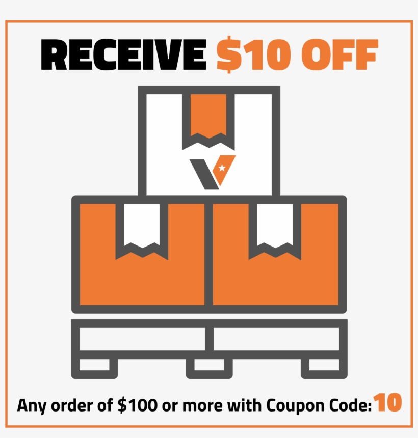 Army Surplus 10 Dollars Off, transparent png download