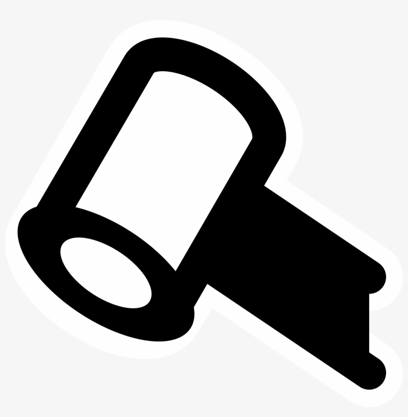 This Free Icons Png Design Of Mono Auction, transparent png download