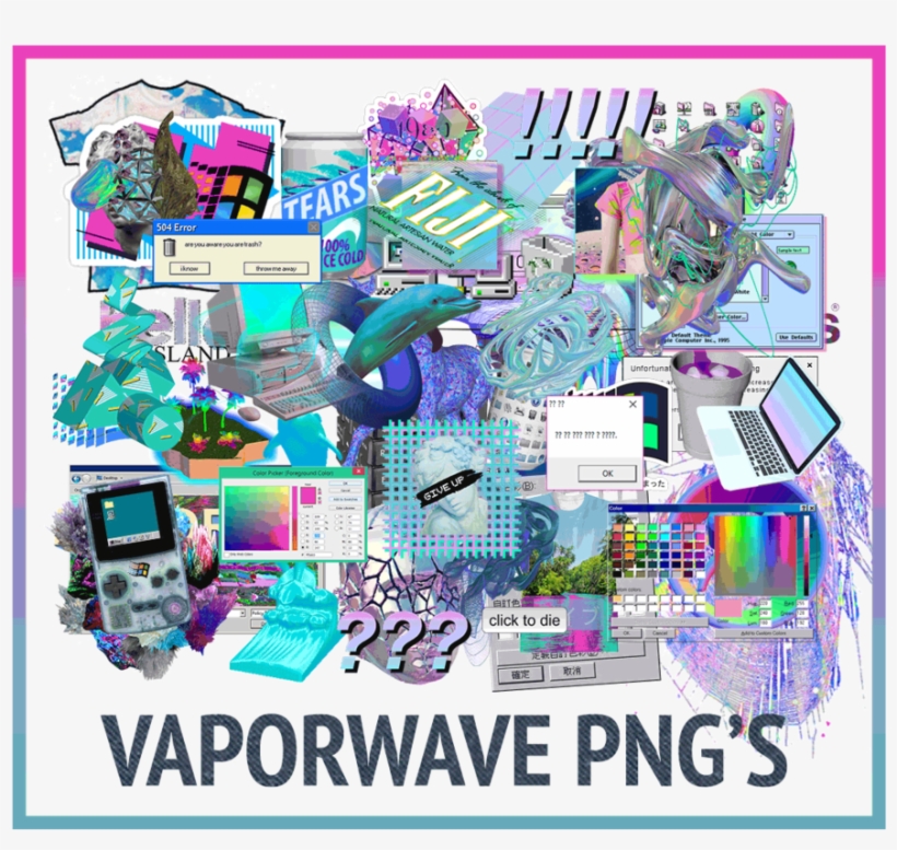 Vaporwave, Segunda Vida, Glitch, transparent png download