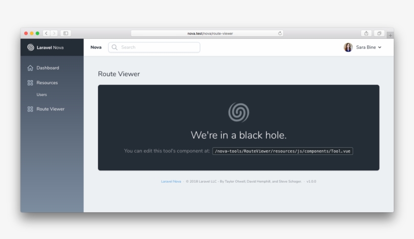 Laravel Nova Tool Default Landing Page, transparent png download