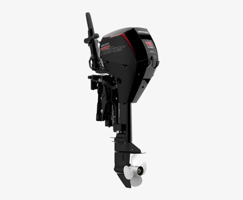 Mercury 15 Elec Start Power Trim With Handle 20" Pro, transparent png download
