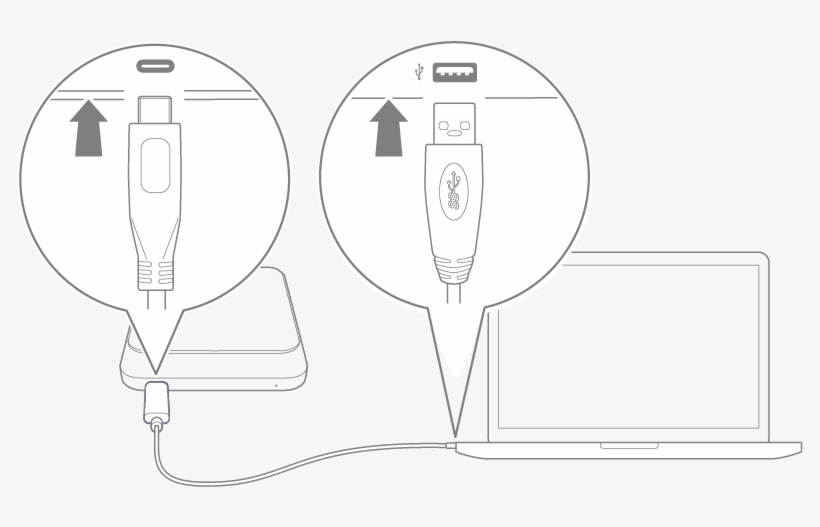 Set Up Lacie Portable Ssd, transparent png download
