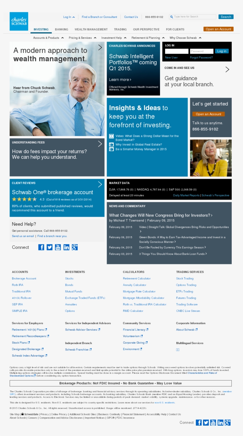 Charles Schwab Competitors, Revenue And Employees, transparent png download