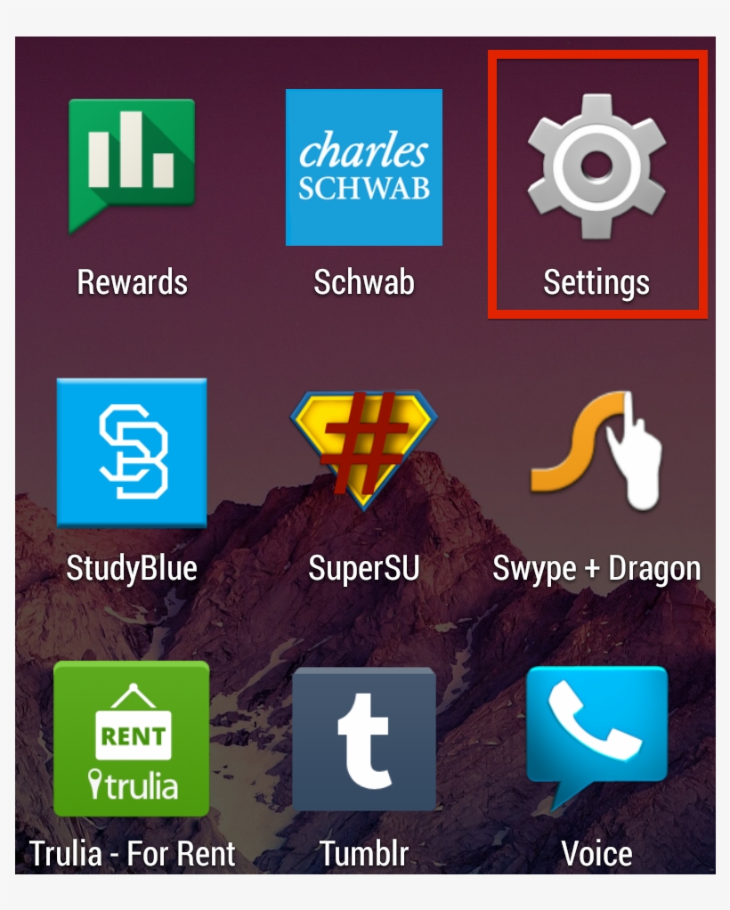 Android Apps Settings, transparent png download