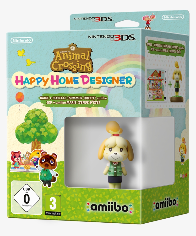 Happy Home Designer Amiibo Isabelle, transparent png download