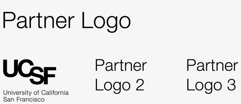 Ucsf As Supporting Partner Logo Treatment, transparent png download