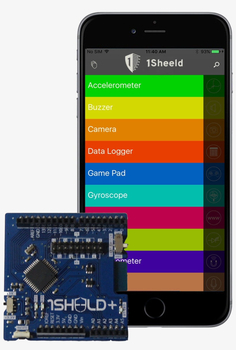 The Arduino Shield For Ios And Android, transparent png download