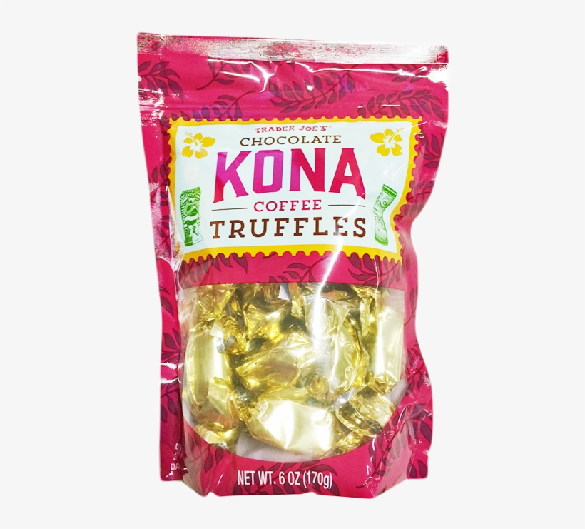 Trader Joe's Chocolate Kona Coffee Truffles, transparent png download