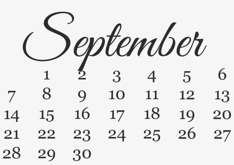 Tuesday, 1 September, transparent png download