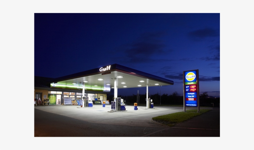 Photo Taken At Gulf Liberton Filling Station By Business, transparent png download