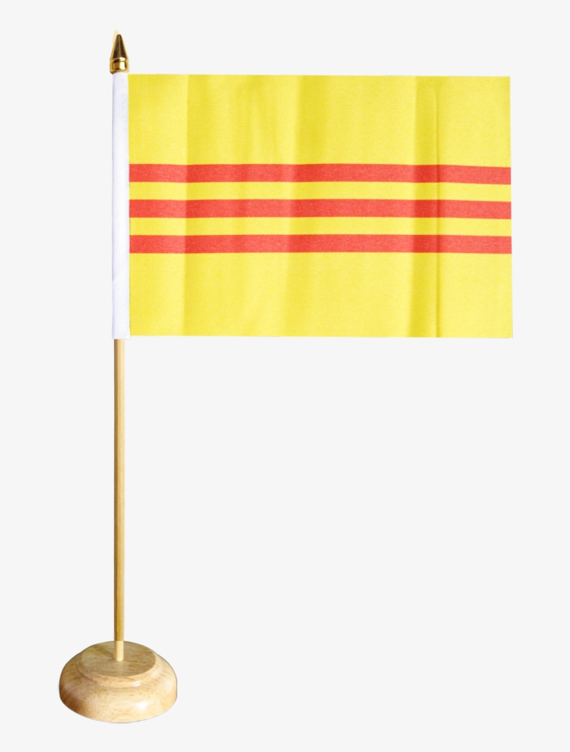 Vietnam Old Table Flag, transparent png download