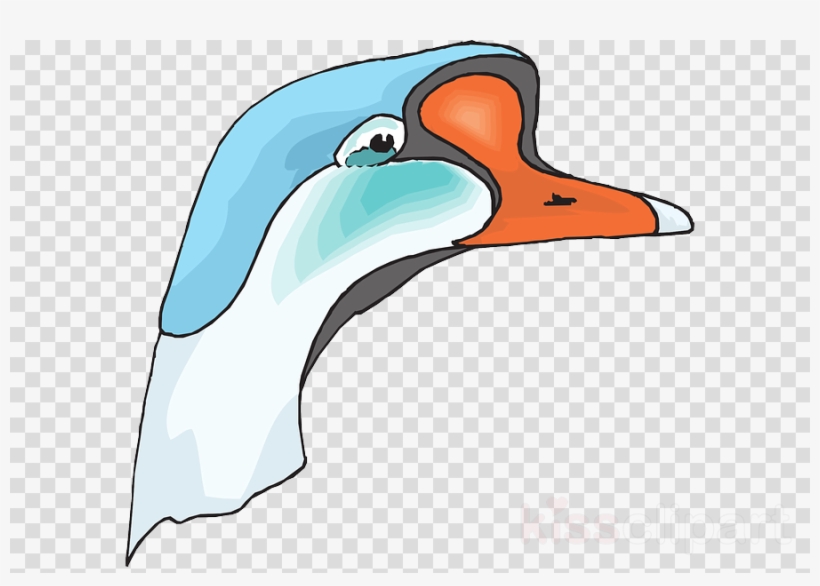 Cabeza Ganzo Png Clipart Duck Goose Clip Art, transparent png download