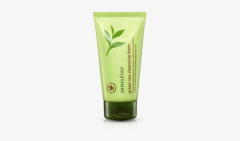 Favorite Skin Care - Innisfree The Green Tea Seed Serum + Cleansing Foam, transparent png download