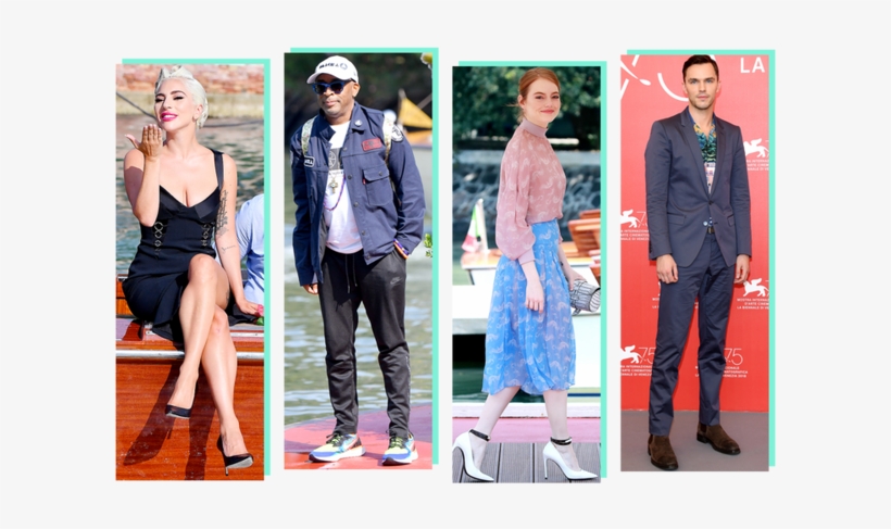 Lady Gaga Emma Stone And More Of The Best Fashion From - Venice, transparent png download