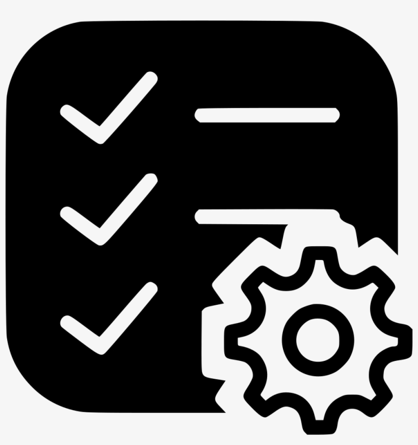 To Do List Settings Web Api Development Icon Transparent Png