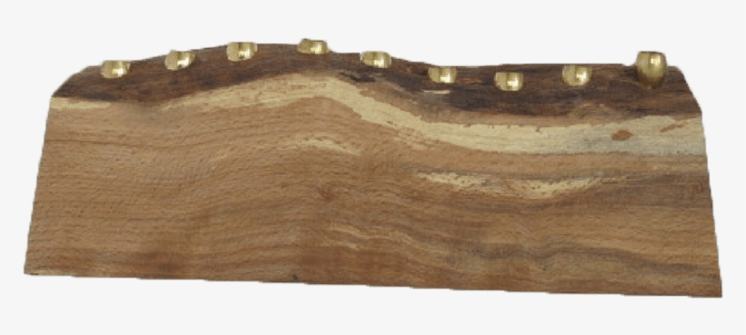 Menorah, Handmade From Local Wood - Wood, transparent png download