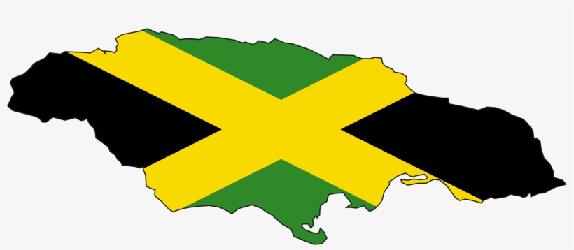 Beauties Throughout The Years Butterfly Beat Jamaicaflagmap - Jamaica Map With Colors, transparent png download