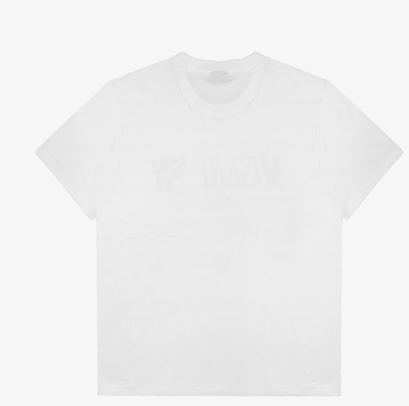 Misery T-shirt White - Active Shirt, transparent png download