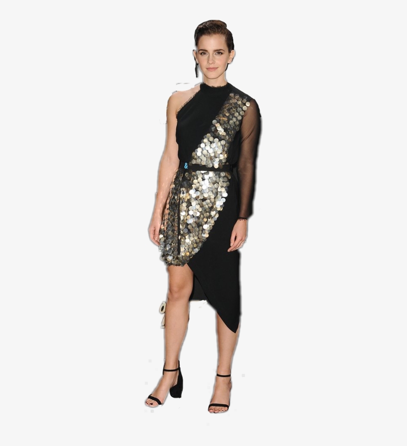 Emmawatson Freetoedit - Cocktail Dress, transparent png download