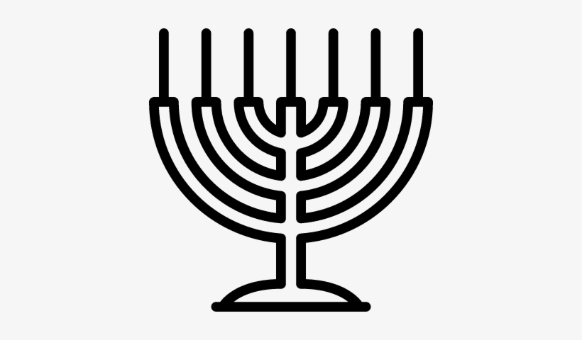 Big Menorah Vector - Arca Del Pacto Vector, transparent png download