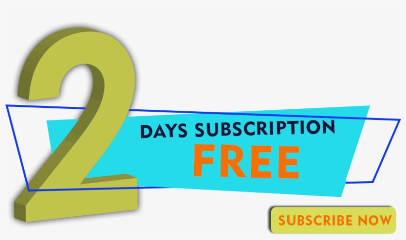 2 Days Free Subscription - Parallel, transparent png download