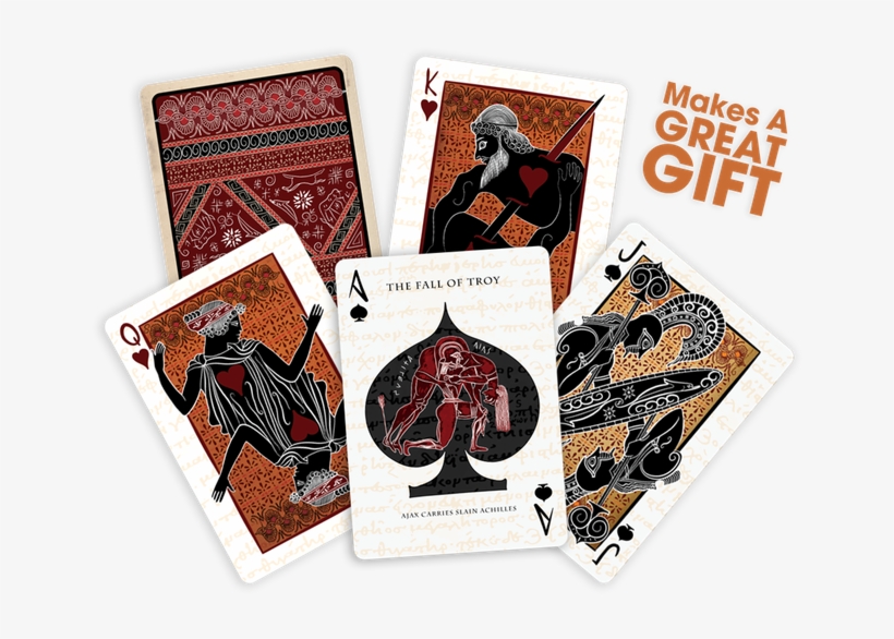 The Fall Of Troy Playing Cards - Fall Of Troy Playing Cards, transparent png download