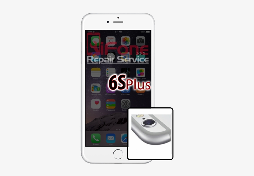 Iphone 6s Plus Back Camera Lens Repair - Iphone 6s Proximity Sensor Location, transparent png download