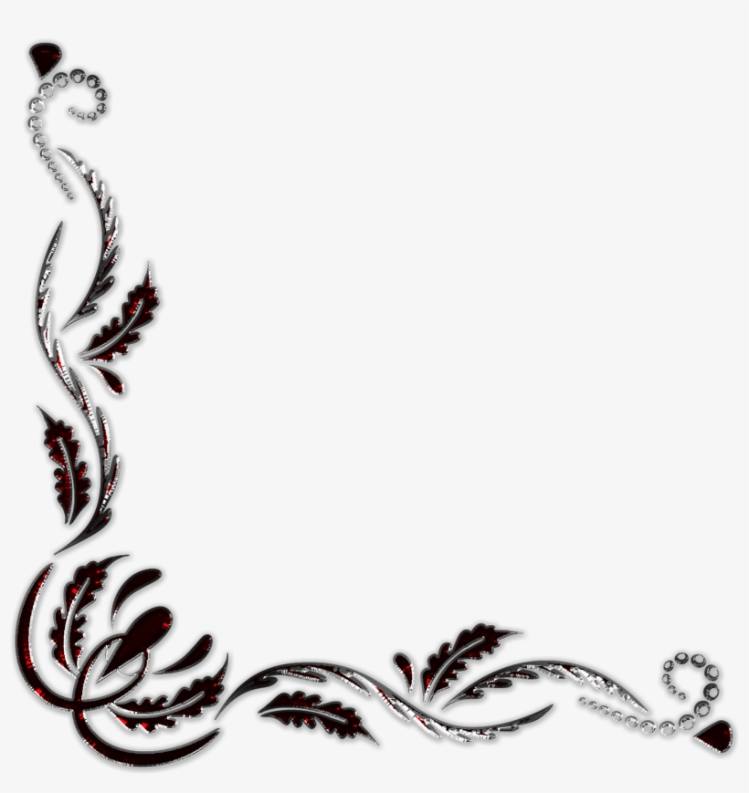 Clipart Resolution 1600*1600 - Corner Border Png Clipart, transparent png download