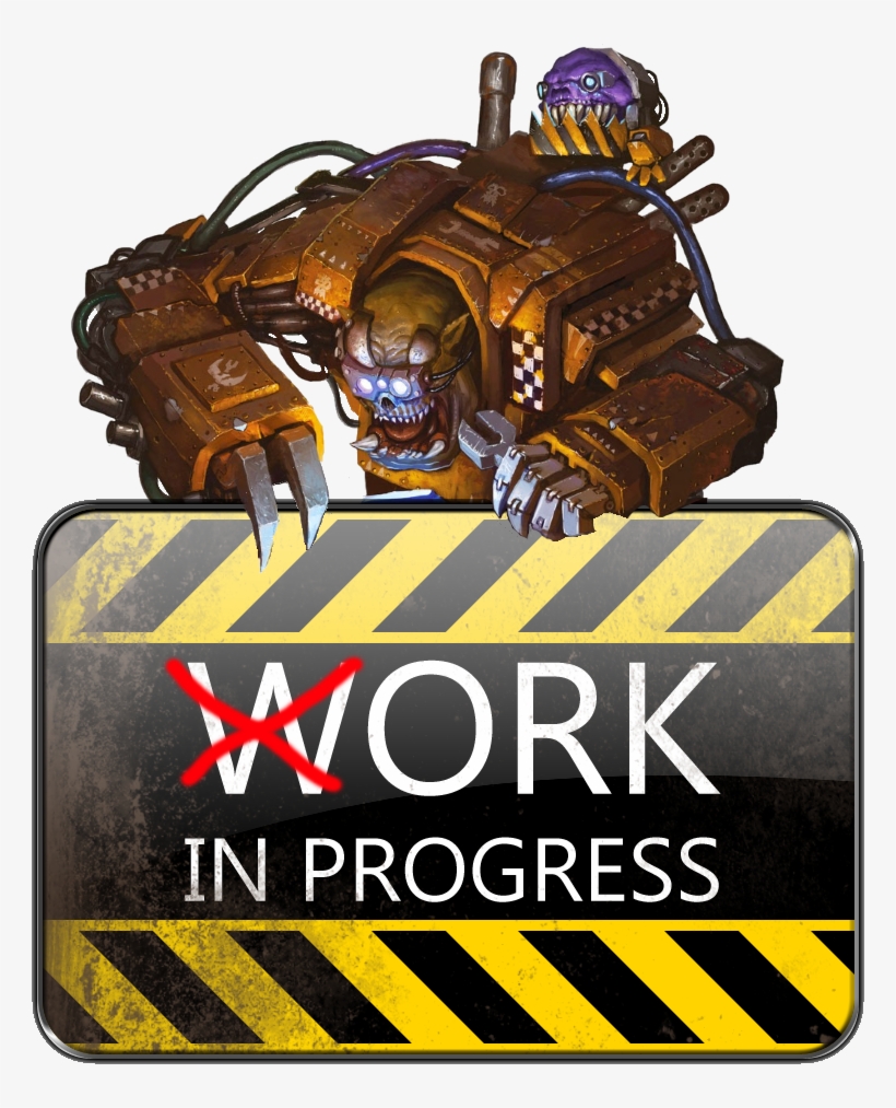 /tg/ - Traditional Games - Ork Big Mek In Mega Armour, transparent png download