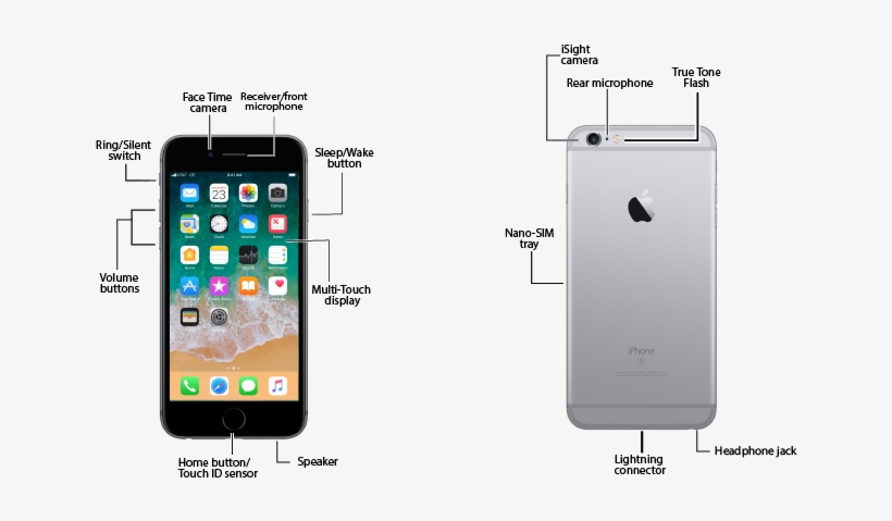 Device Diagram - Apple Cover - Pink Sand, transparent png download