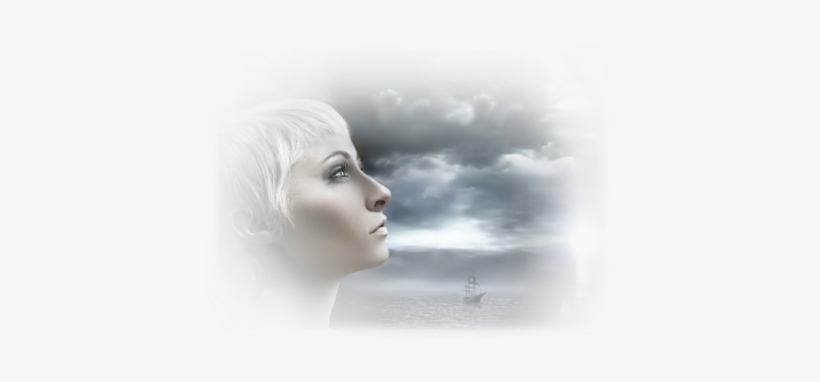 Profile Ocean Sky - Girl, transparent png download