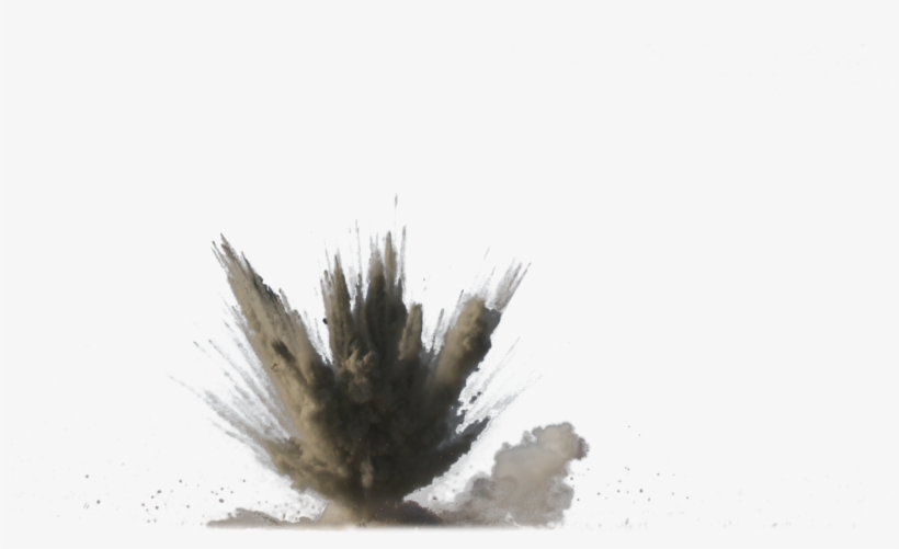 Dirt Explosion Png, transparent png download