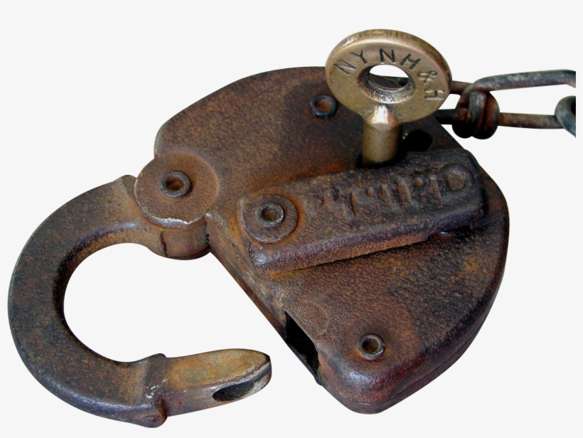 New York, New Haven & Hartford Railroad Switch Lock - Hartford, transparent png download