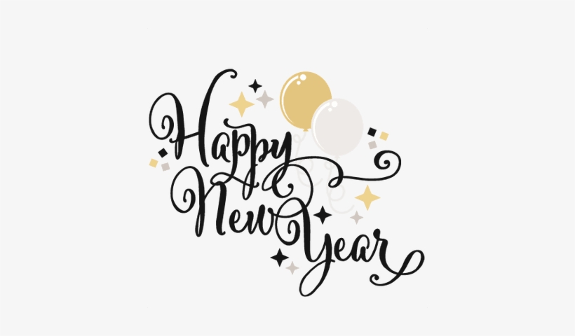 Happy New Year Logo Png Clipart Free Download - Happy New Year Transparent, transparent png download