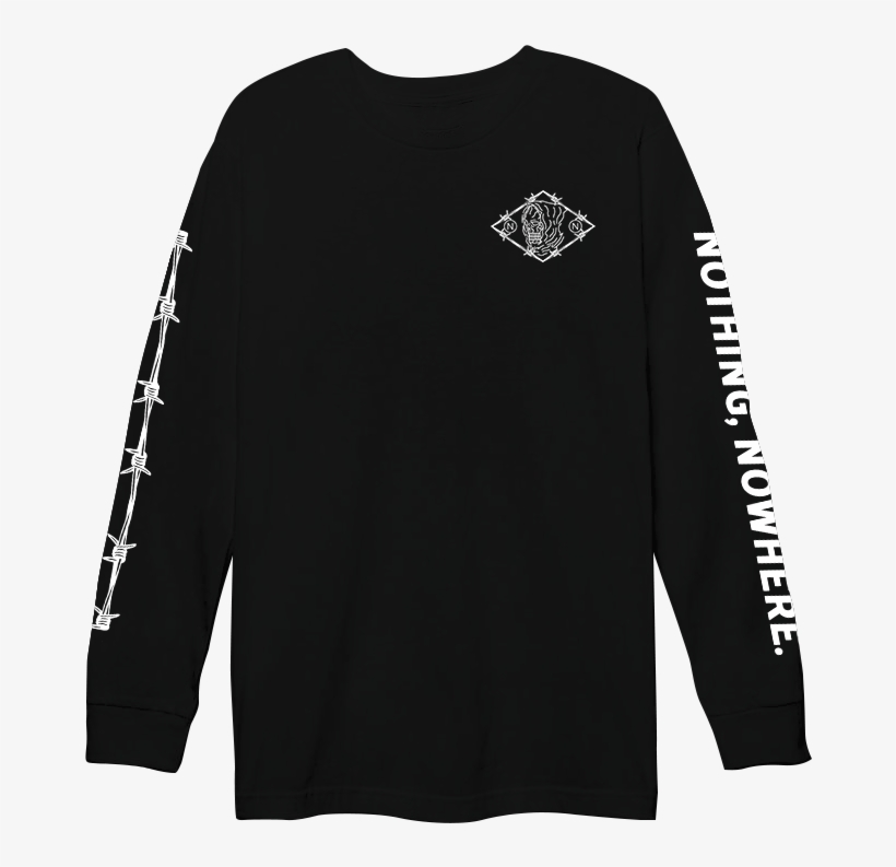 Barbed Wire Longsleeve - Lady Gaga Perfect Illusion Shirt, transparent png download