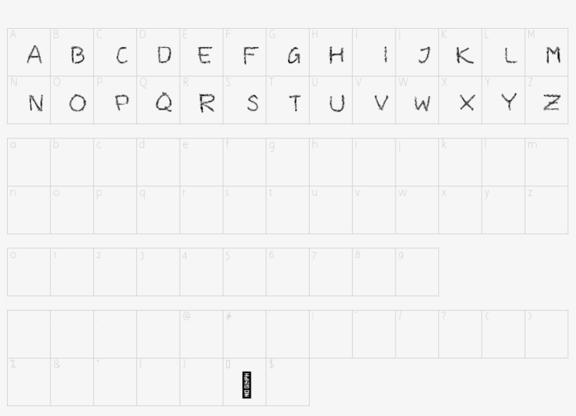 Barbed Wire Font34 - Number, transparent png download