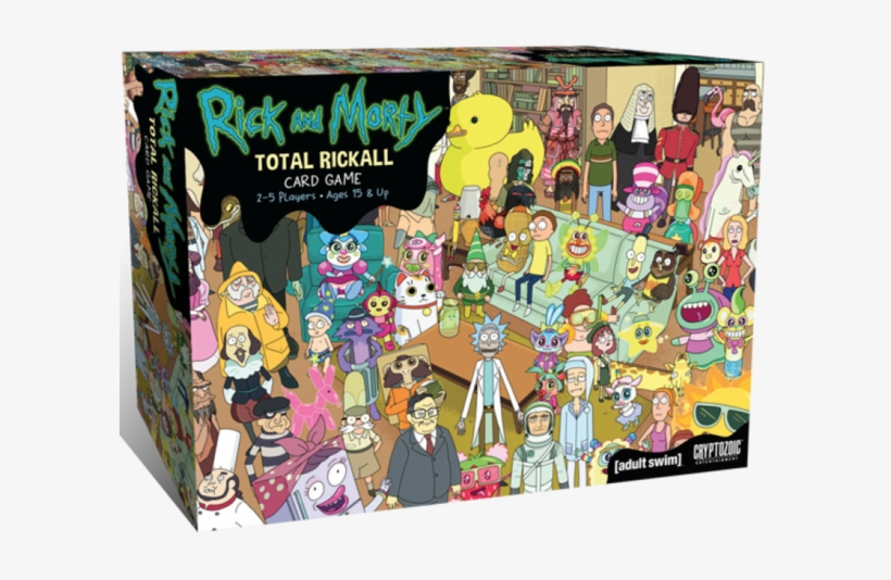 Rick & Morty - Cryptozoic Entertainment Rick And Morty Total Rickall, transparent png download
