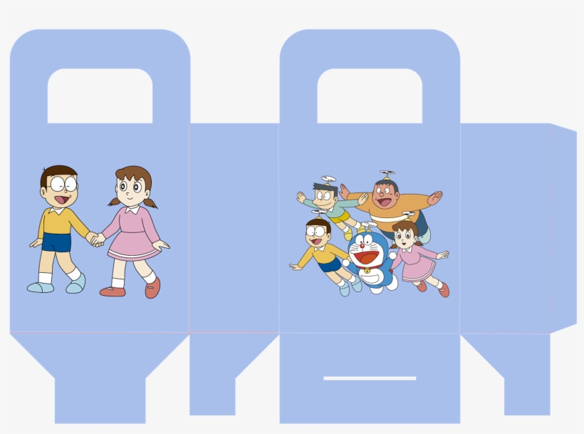 Doraemon, Amanda, Bag, Boxes, Fiestas - Party, transparent png download