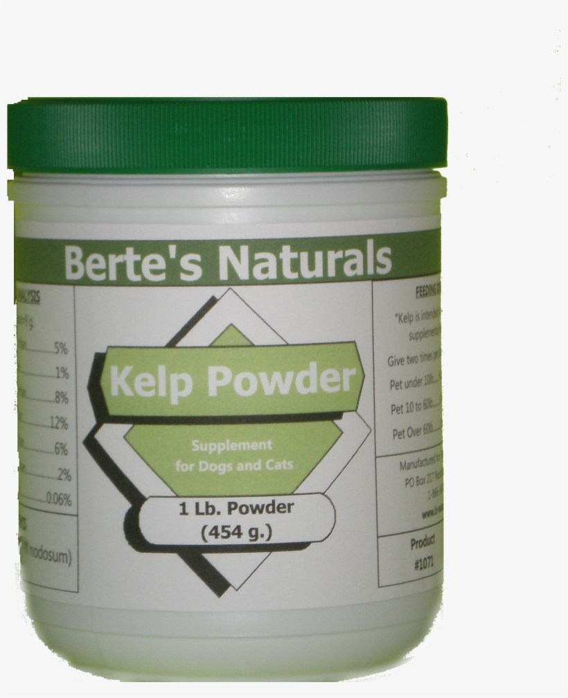 Berte\'s Sea Kelp Powder - Digestion, transparent png download