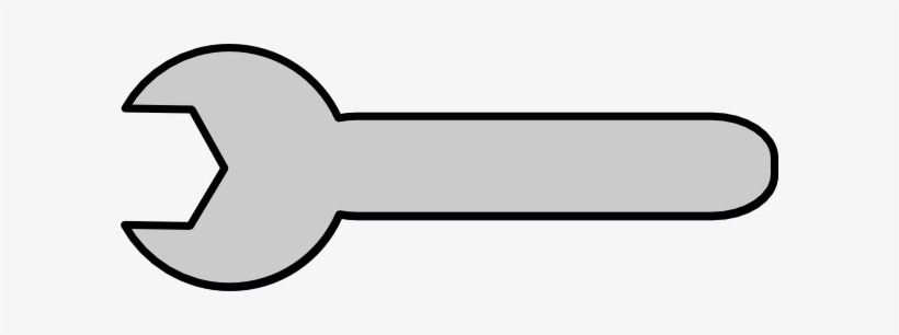 How To Set Use Gray Tool Wrench Clipart, transparent png download
