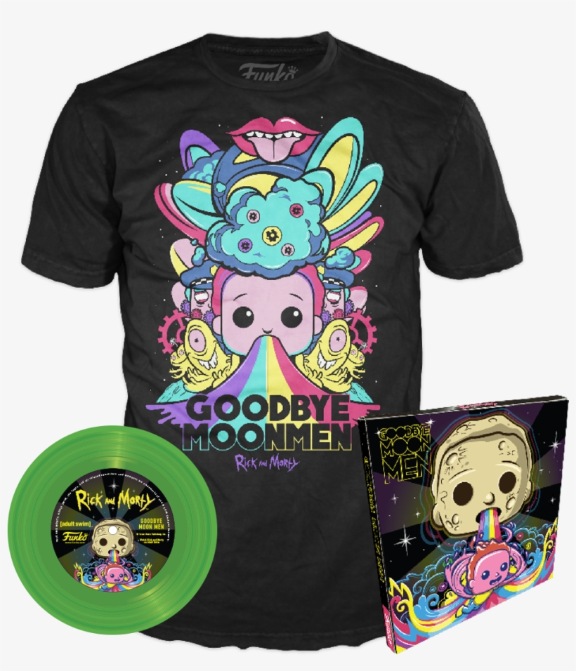 A Closer Look At The Sdcc 2018 Exclusive Rick And Morty - Rick And Morty Vinyl Record, transparent png download