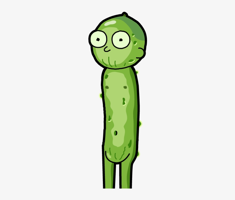 Cucumber Morty - Cartoon, transparent png download