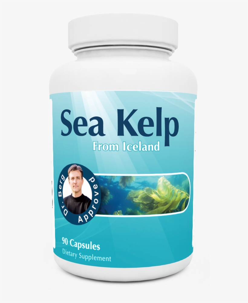 One Bottle - Sea Kelp Dr Berg, transparent png download