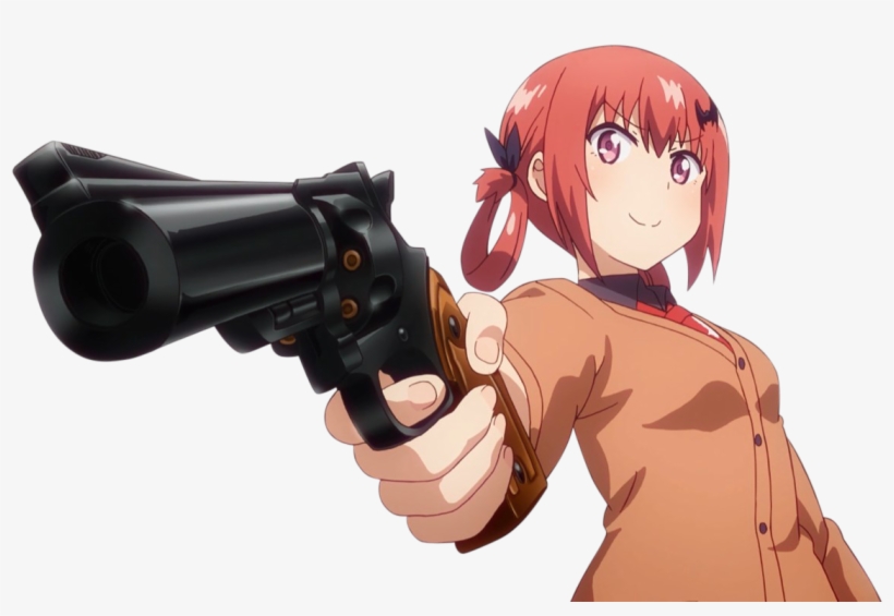 1501166996091 - Satania With A Gun, transparent png download