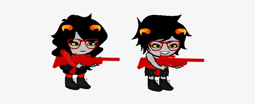 Baby With A Gun - Cartoon, transparent png download