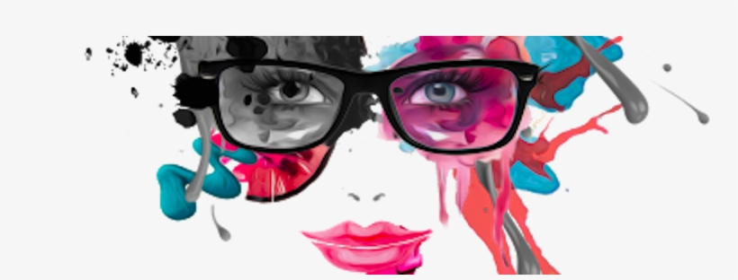 How 50 Artists Drew Woman With Port-wine Stain Birthmark, transparent png download