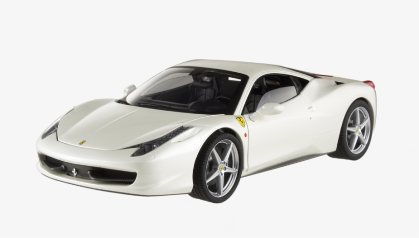 White Ferrari Car Png Image - White Ferrari Png, transparent png download