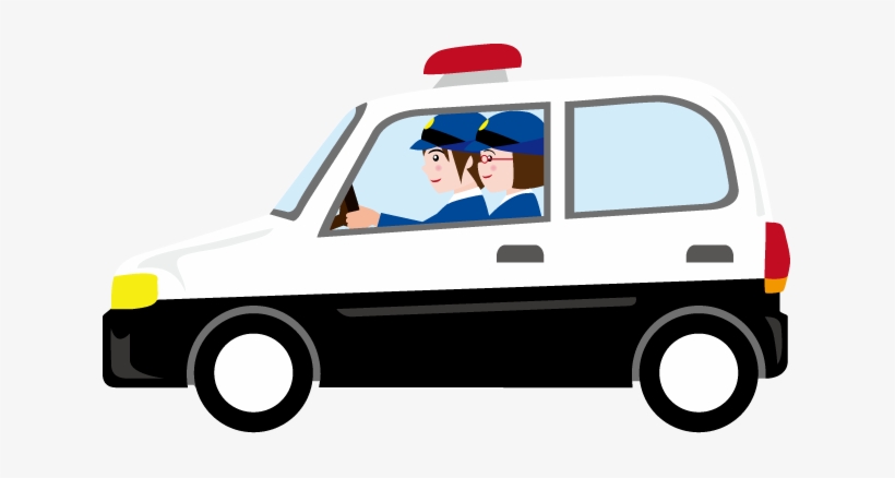 Clip Art Police Car - Police Patrol Clipart, transparent png download